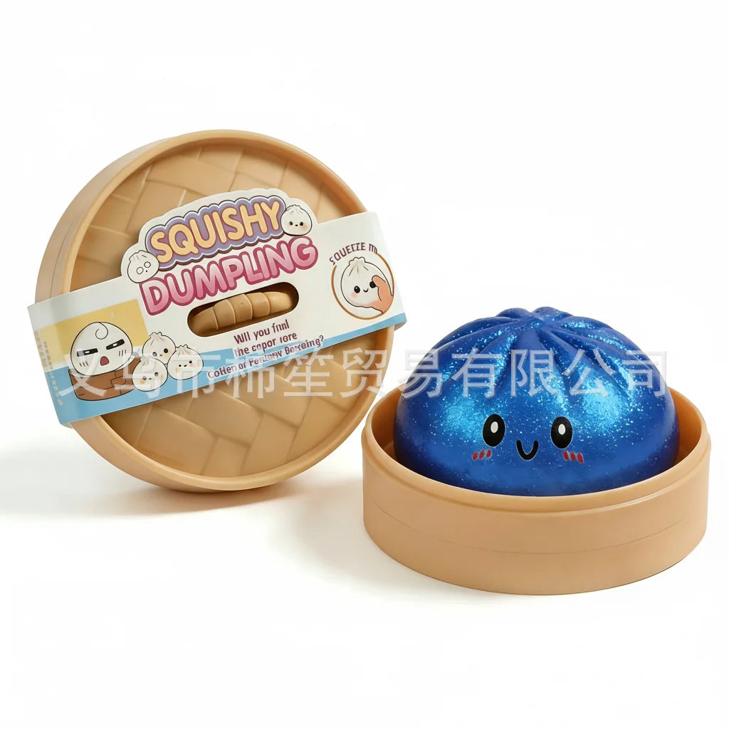 Glitter Dumpling Squishy Stress Relief Toy