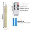 LED Flameless Taper Candles with Remote Control