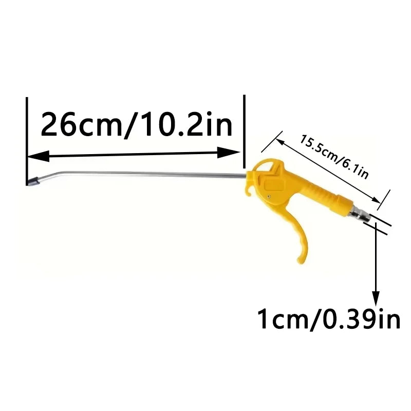 High-Flow Pneumatic Air Blower Gun