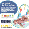 Baby Kick and Play Piano Tummy Time Mat with Detachable Toys