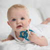 Baby Teething Gloves with Cartoon Bear Design