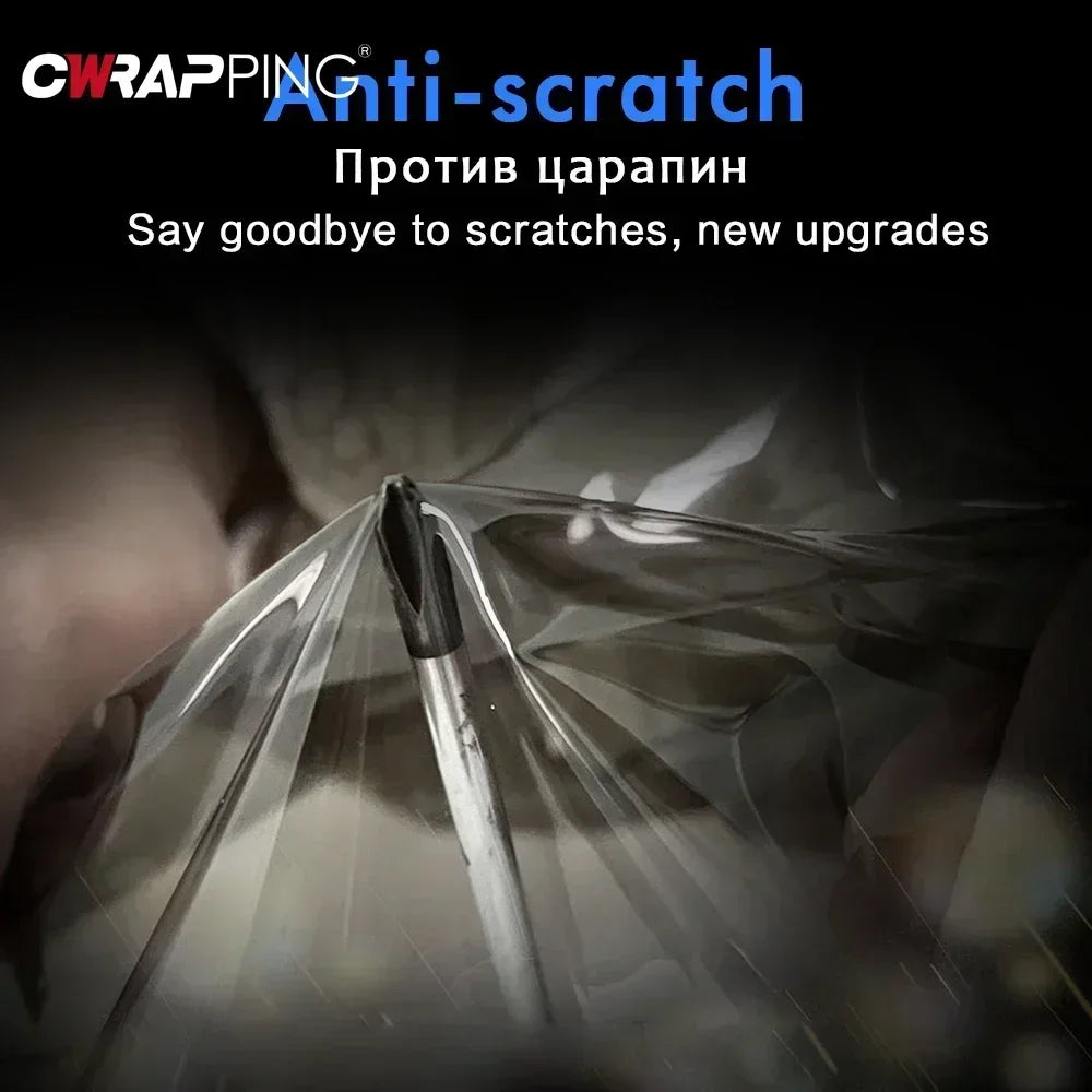 Smoke Black Car Headlight & Taillight Tint Film