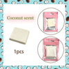 A package of coconut scent silicone diamond painting clay with a stick is shown in two views.