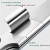 A close-up view of a stainless steel acne and blackhead removal tool demonstrating corrosion resistance and durability.