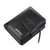 Vintage PU Leather Zipper Wallet for Men