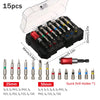 45-Piece Drill and Screwdriver Bit Set with Storage Case