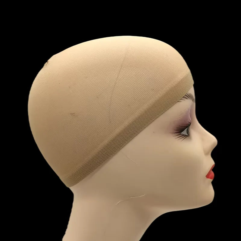 Stretchy Nylon Wig Caps - 6 Pack