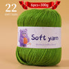 Soft Acrylic Yarn Balls for Knitting – 300g