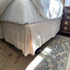 Elegant Pleated Bed Skirt - 14 Inch Drop, Wrinkle & Fade Resistant
