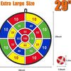 Sticky Ball Dart Board Set for Kids – Double-Sided Educational Family Game