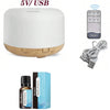 500ml Ultrasonic Essential Oil Diffuser with Remote Control