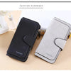 Highland Cow Print Zip-Around Wallet with Card Holder