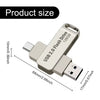 Dual USB-C and USB 3.0 Flash Drive
