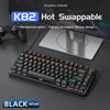 75% Wired Mechanical Keyboard with Media Knob
