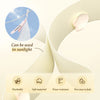 Satin ribbon label rolls for a Niimbot N1 label printer shown with features like washability and durability.