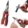 Multifunctional Wire Stripping Pliers with Digital Voltage Tester