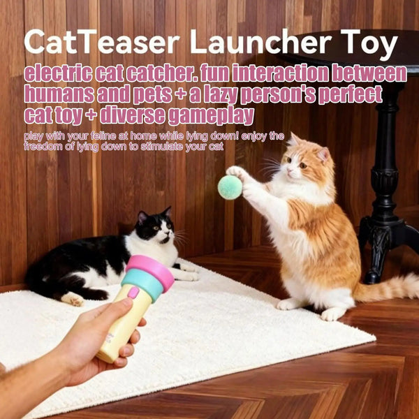 Interactive Electric Cat Teaser Toy