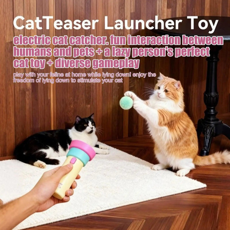 Interactive Electric Cat Teaser Toy