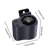 Portable Clip-On Fan with LED Display