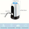 Pompe à eau électrique rechargeable par USB pour bouteilles de 20 litres
