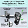 Secure 3-Digit Combination Helmet Lock with Anti-Cut Steel Cable