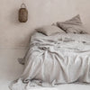Stone Washed French Linen Flat Sheet – Breathable & Naturally Cool