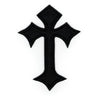 Embroidered Cross Patches with Iron-On Backing (Set of 10)