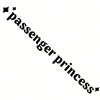 Passenger Princess Car Decal - Cute Waterproof Vinyl Sticker
