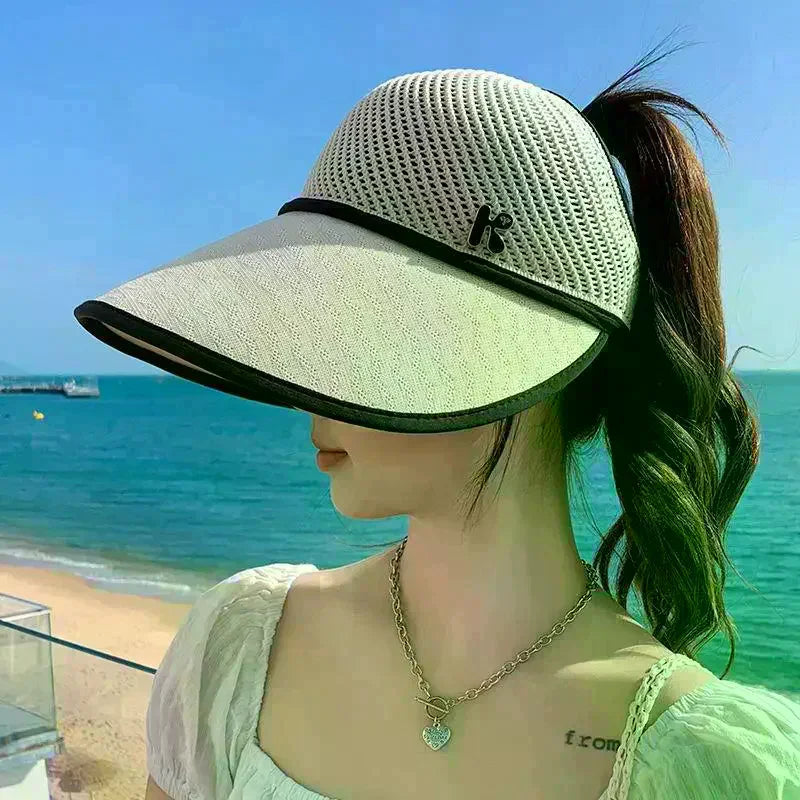 Wide Brim Straw Sun Hat