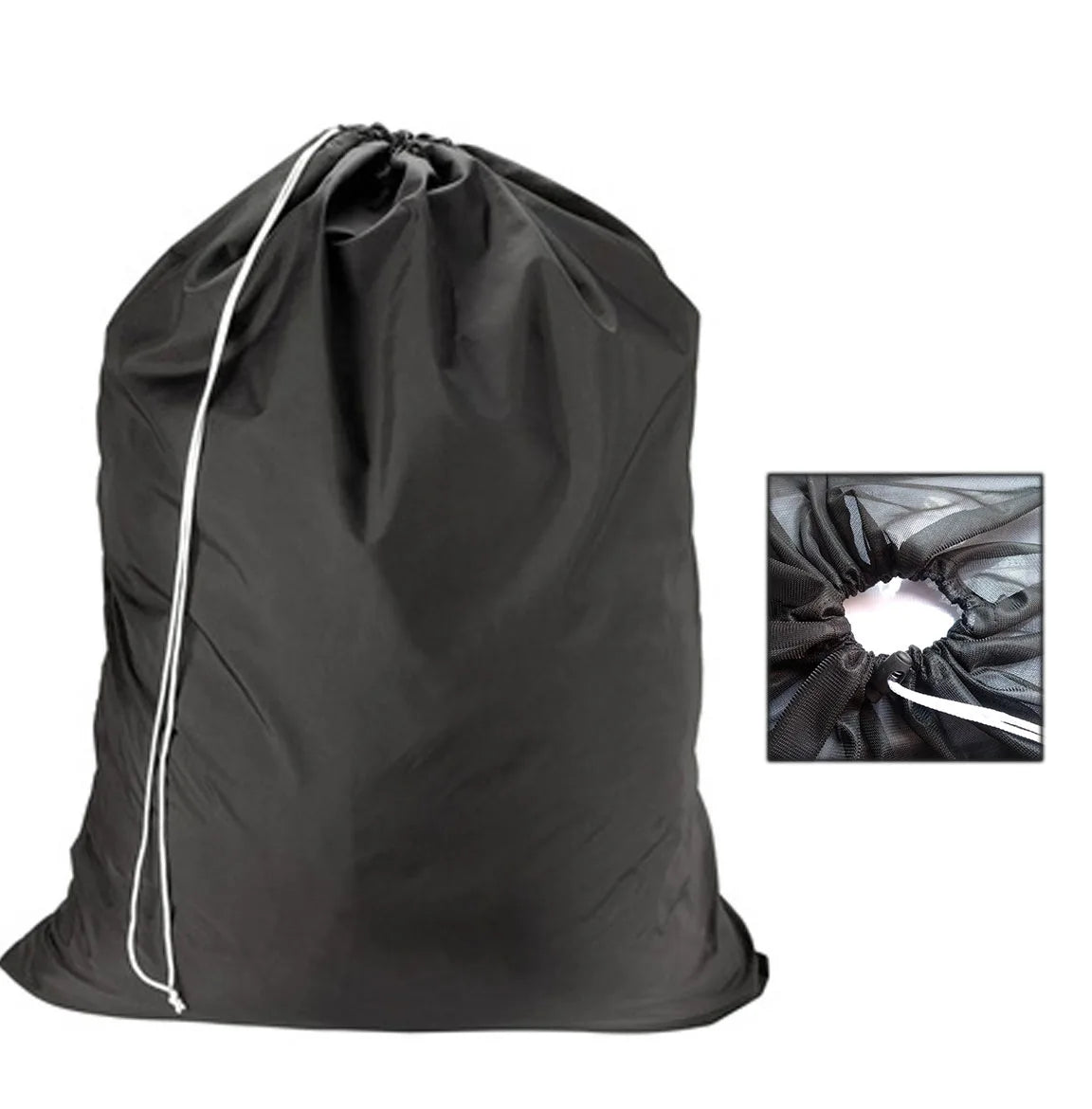 Large Drawstring Laundry Mesh Bag - 60 x 90 cm