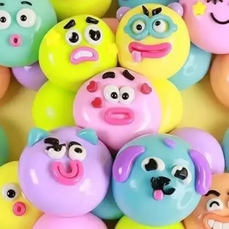 Squishy Dog Face Swap Toy – Soft, Moldable Stress Relief