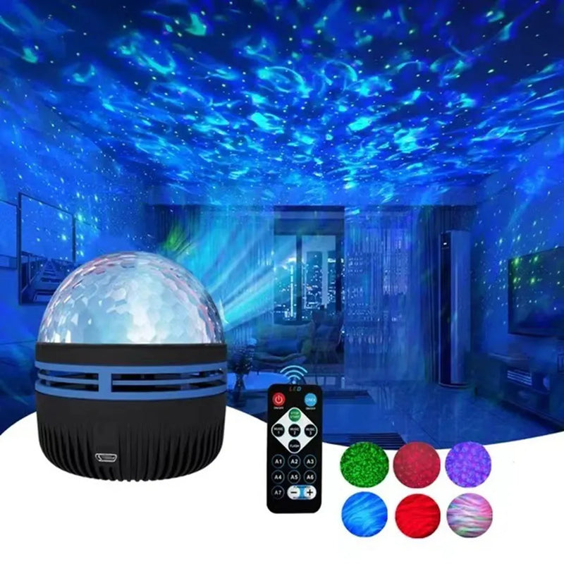Proyector LED de Cielo Estrellado para Noche
