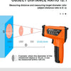 High-Temperature Infrared Thermometer with Color Screen and Humidity Sensing