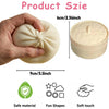 Jumbo-Dumpling-Squishy-Spielzeug mit Dampfgarer