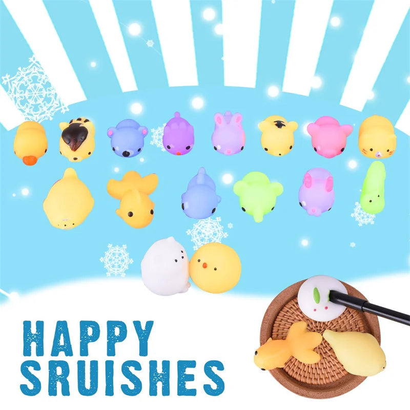 Mini Mochi Squishy Stress Relief Toys