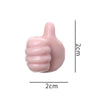 Silicone Thumb Wall Hooks for Cable Management and Organizing