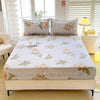 Zebra Print Fitted Bed Sheet with Elastic Edge
