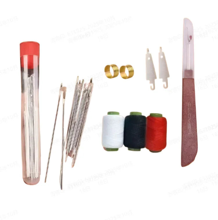 Complete Hand Sewing Tool Kit with Large-Eye Needles