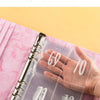 Marble A5 Savings Challenge Binder with 100 Cash Envelopes