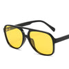 Gafas de sol piloto polarizadas oversize
