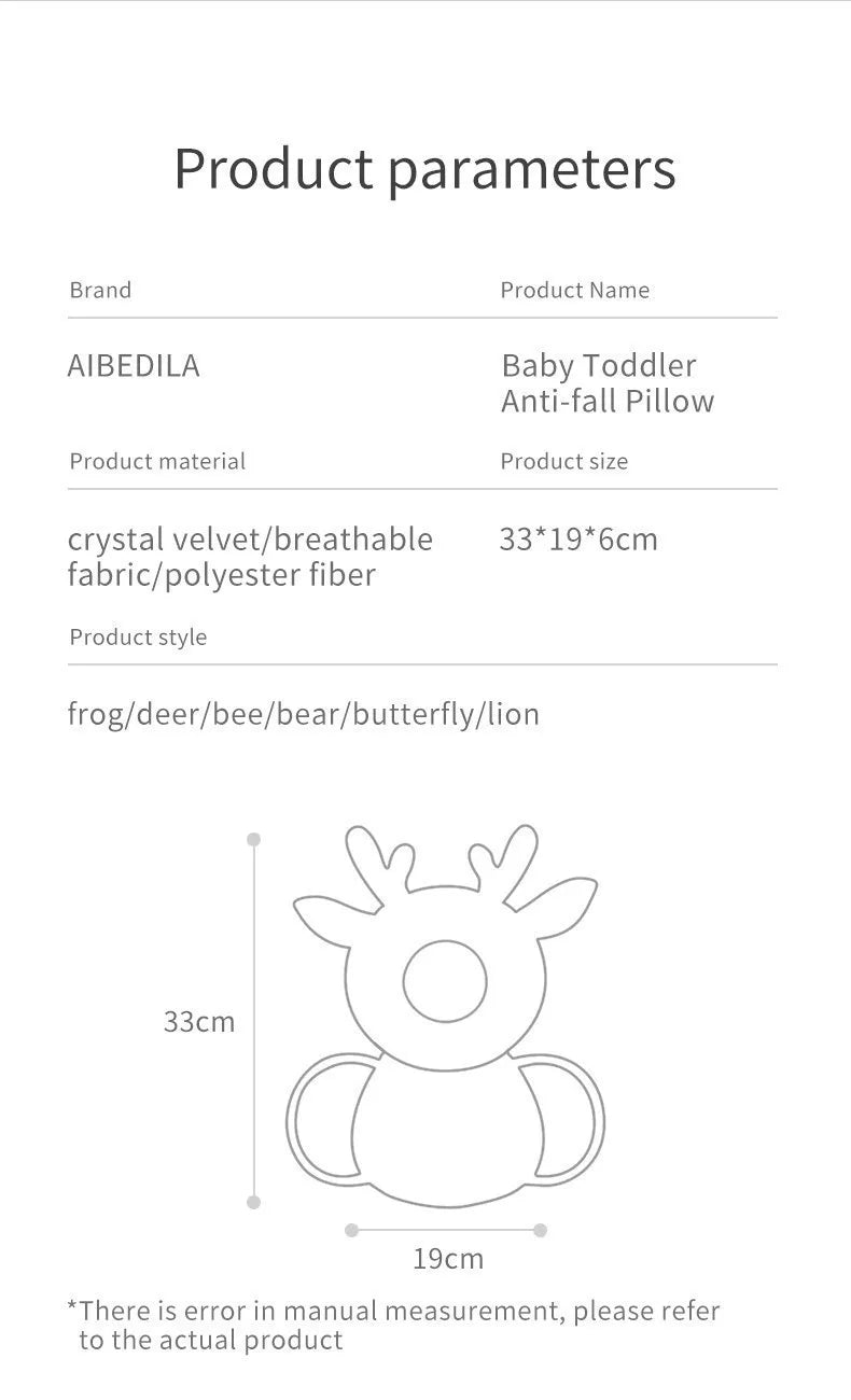 Baby Head Protection Pillow with Adjustable Strap