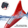 Solar-Powered Shark Fin LED Roof Antenna with Warning Lights