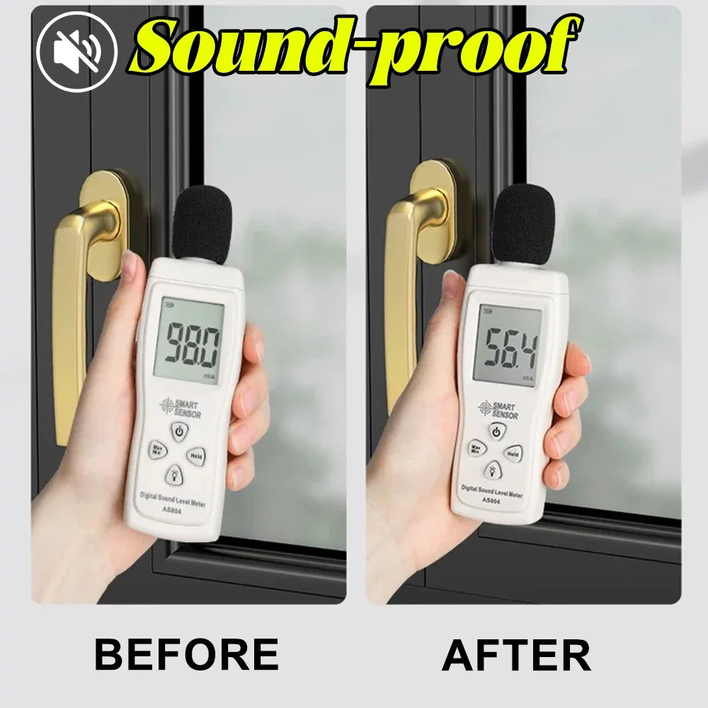 Self-Adhesive Foam Weather Stripping for Doors and Windows