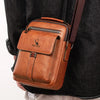 Vintage Waterproof Crossbody Messenger Bag for Men