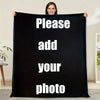 Personalized Photo Throw Blanket – Custom Memory Gift