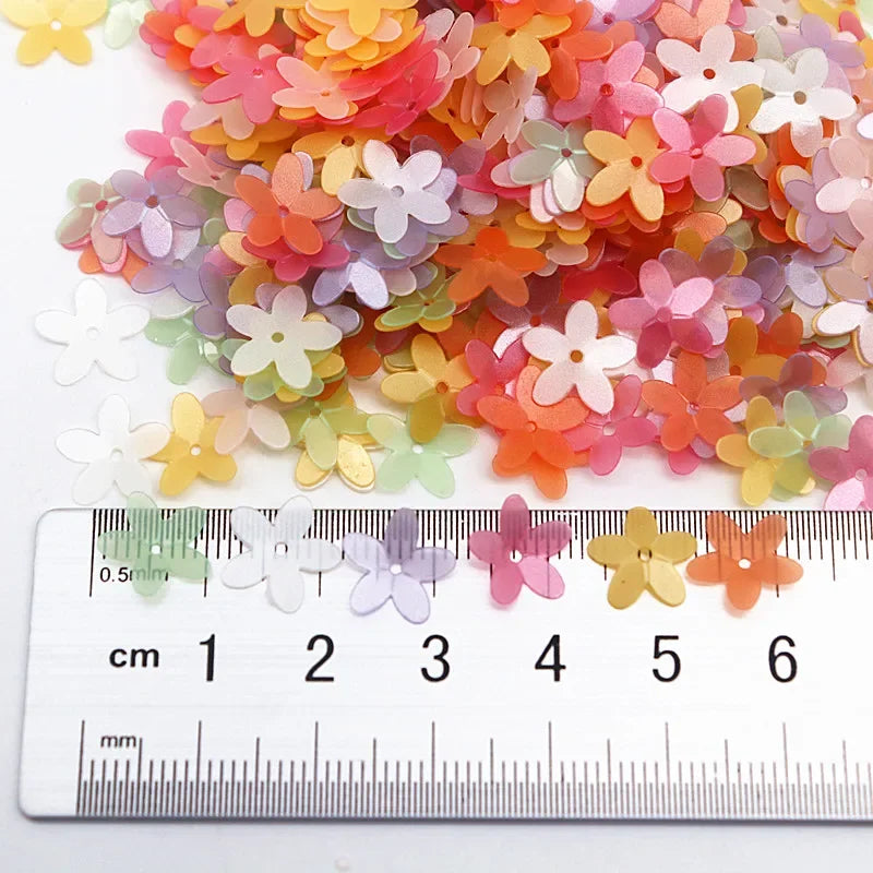 10mm Flower Sequin Craft Embellishments