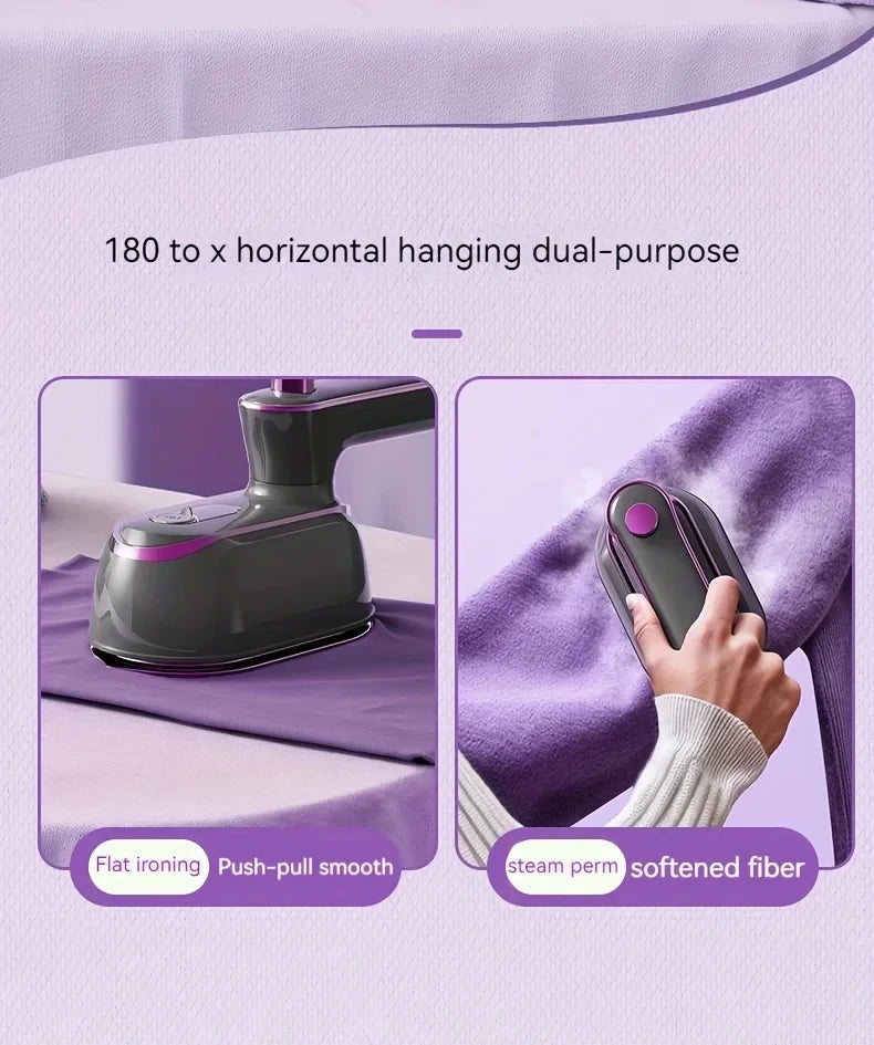 Portable Foldable Steam Iron for Travel & Home