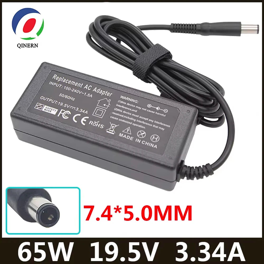 65W Laptop Power Adapter for Dell Latitude and Inspiron Series