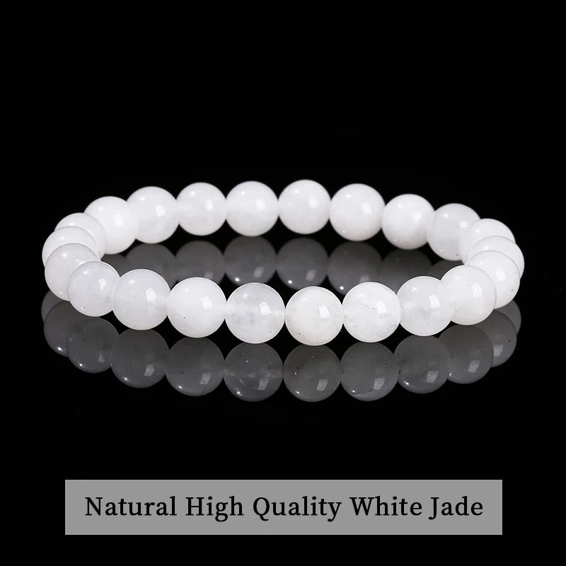 Natural Stone Beaded Bracelet
