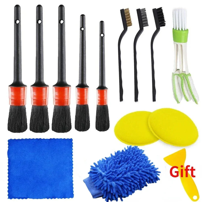 Car Interior Cleaning Brush Set